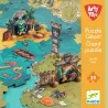 ARTY TOYS Puzzle de sol géant - Bataille - DJECO 6847