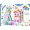Coloriages à révéler "Familles de la forêt" DJECO 0065