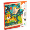 Puzzle en bois 'Puzzlo Jungle' 15 pcs DJECO 1810