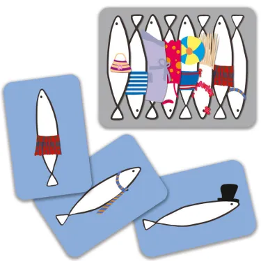Sardines, jeu de cartes DJECO DJO5161