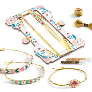 Bracelets et métier à tisser 'Minuscules' DJECO 9838