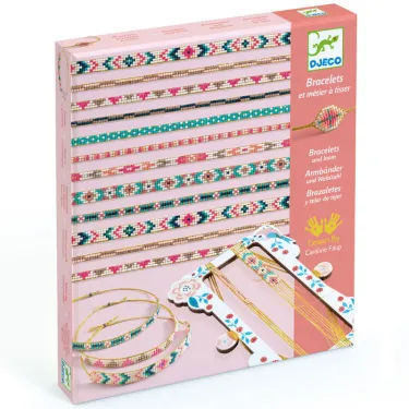 Bracelets et métier à tisser 'Minuscules' DJECO 9838