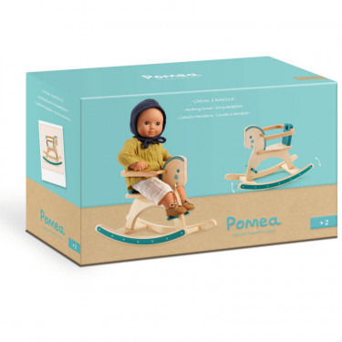 Cheval à bascule pour poupée POMEA de Djeco 7799