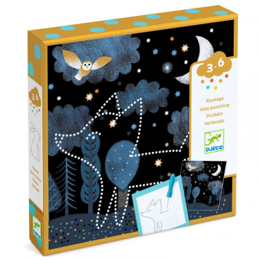 Jeu de picotage pour enfant "Apparitions" DJECO 0087