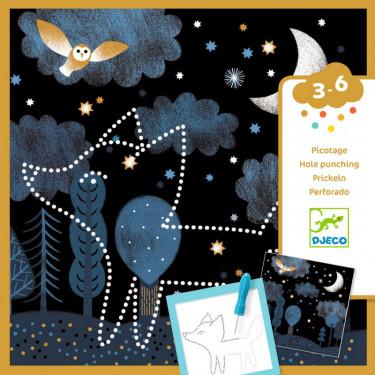 Jeu de picotage pour enfant "Apparitions" DJECO 0087