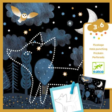 Jeu de picotage pour enfant "Apparitions" DJECO 0087