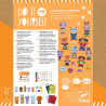 10 magnets d'animaux à décorer "Funky family" DIY DJECO 7919