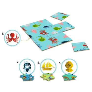 IMPOSSIBLO OCEAN - Jeu Sologic de DJECO 0807