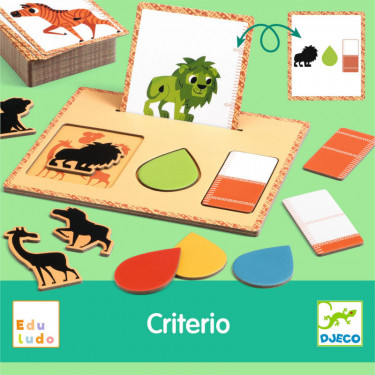 Criterio - jeu Eduludo DJECO 8329