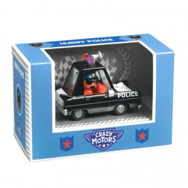 Hurry Police Voiture Crazy Motors DJECO 5473
