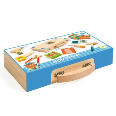 Jouet boîte à outils "Super Bricolo" DJECO 6500
