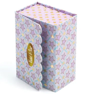 Violet Tinyroom, chambre pour figurine tinyly de Djeco 6965