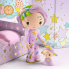 Violet Tinyroom, chambre pour figurine tinyly de Djeco 6965
