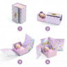 Violet Tinyroom, chambre pour figurine tinyly de Djeco 6965