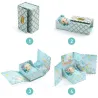Blue Tinyroom, chambre pour figurine tinyly de Djeco 6964