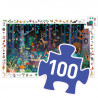 Puzzle observation 'Forêt enchantée' 100 pcs DJECO DJO7504