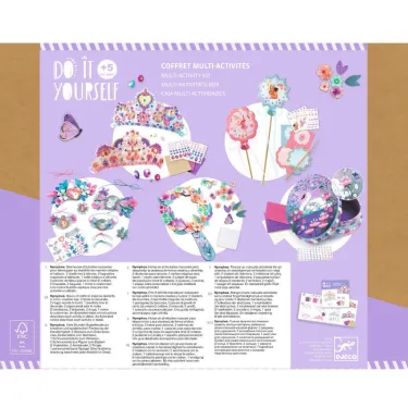 Coffret multi-activités pour enfant "Nymphea" DIY DJECO 7934