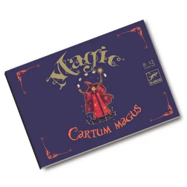 Jeux de cartes CARTUM MAGUS, coffret de cartomagie  DJECO 9961