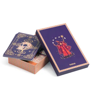 Jeux de cartes CARTUM MAGUS, coffret de cartomagie  DJECO 9961