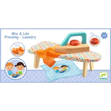 "Pressing Mia & Léo" Jouet table à repasser DJECO 5515