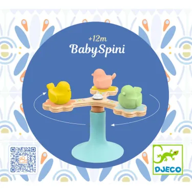Jeu de manipulation "BabySpini" DJECO 6146