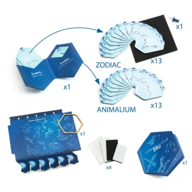 Visionneuse de constellations à créer "Constellations" DIY DJECO 7985