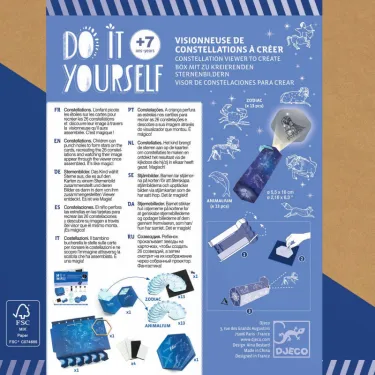 Visionneuse de constellations à créer "Constellations" DIY DJECO 7985