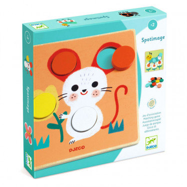 SPOTIMAGE jeu d'association en bois DJECO 1617