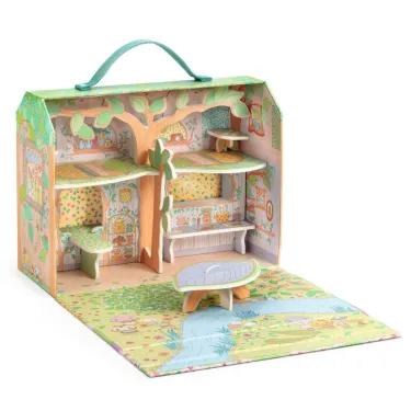 Maison des bois tinyly de Sylvia & Fox Djeco 6966