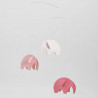 Mobile en papier "Eléphants roses" Flensted Mobiles
