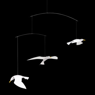 Mobile en papier "Mouettes de mer" Flensted Mobiles