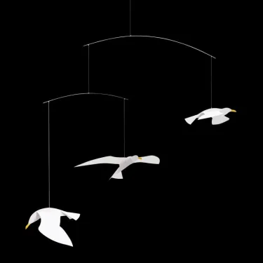 Mobile en papier "Mouettes de mer" Flensted Mobiles