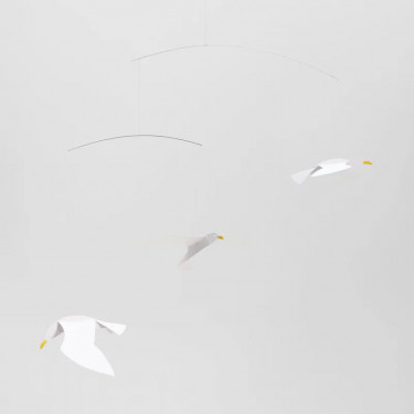 Mobile en papier "Mouettes de mer" Flensted Mobiles