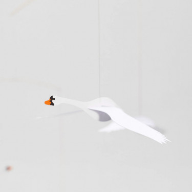 Mobile en papier "Cygnes nordiques" Flensted Mobiles