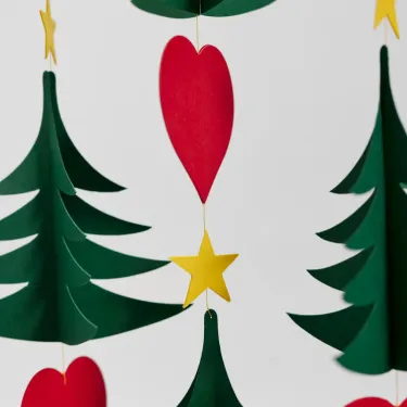 Mobile en papier "Sapins de Noël" Flensted Mobiles