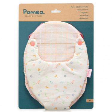 Porte bébé 'Lavender' accessoire pour poupée POMEA de Djeco 7812