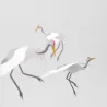 Mobile en papier "La danse des grues" Flensted Mobiles
