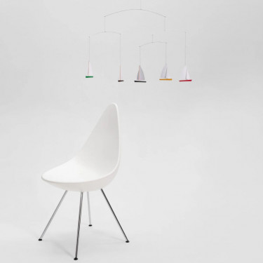 Mobile en papier "Régate de voiliers" Flensted Mobiles