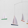 Mobile en papier "Régate de voiliers" Flensted Mobiles