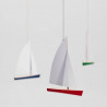 Mobile en papier "Régate de voiliers" Flensted Mobiles