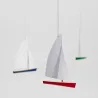 Mobile en papier "Régate de voiliers" Flensted Mobiles