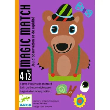 MAGIC MATCH jeu de cartes DJECO 5082