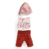 Tenue Burgundy, vêtement de poupée POMEA Lovely de Djeco 7771