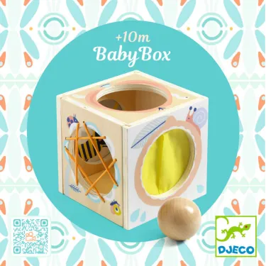 Boîte à cache-cache en bois 'BabyBox' DJECO 6149