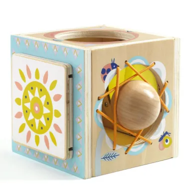 Boîte à cache-cache en bois 'BabyBox' DJECO 6149