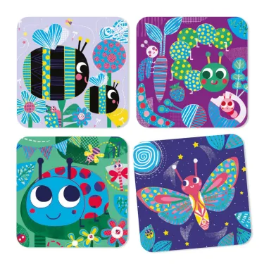 Cartes à gratter 'Toutes petites bêtes' DJECO 9092