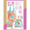 3 accessoires tie-dye à créer "Sunshine camp" DIY DJECO 7942