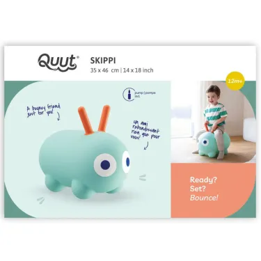 SKIPPI Quut Vert menthe, Animal sauteur