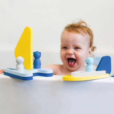 Puzzle de bain "Mettre les Voiles" QUUT