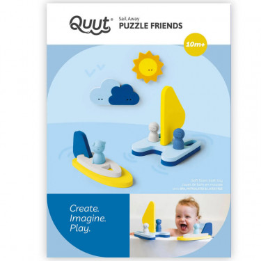 Puzzle de bain "Mettre les Voiles" QUUT